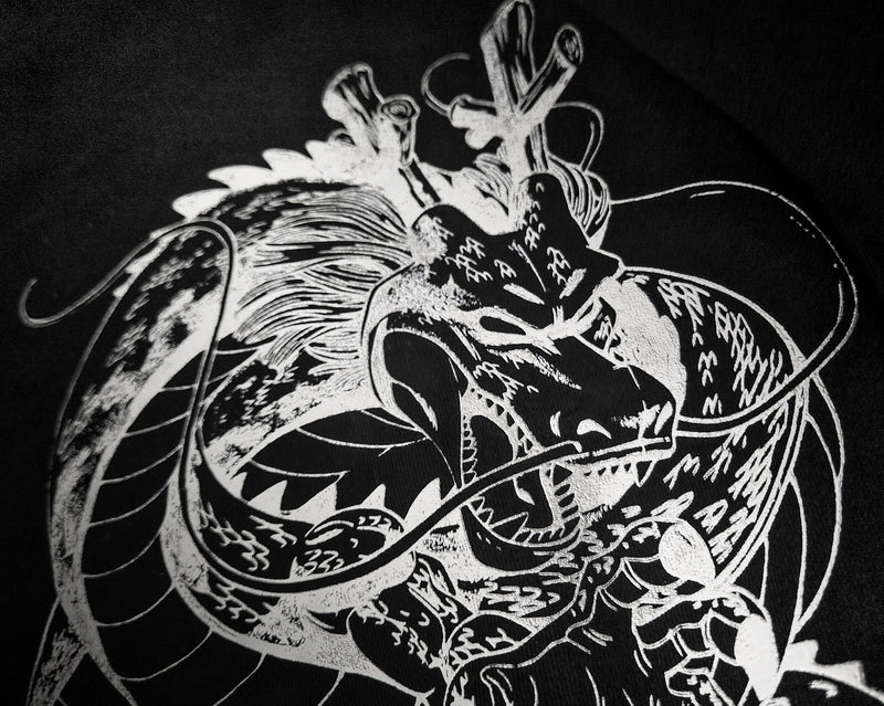 神龍 Shenron Black Heavy Hoodie - 辰年 Year of the Dragon Special