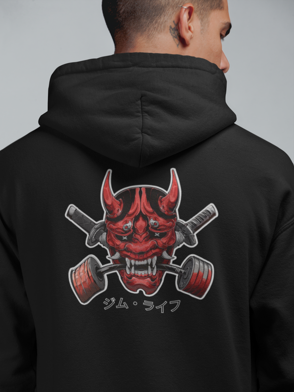 ONI YOKAI GYM LIFE HOODIE