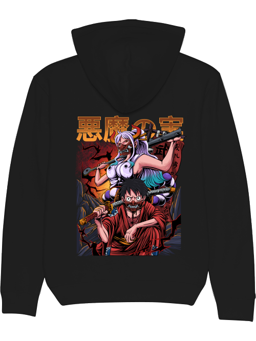 Yamato x Luffy Premium Heavy Hoodie