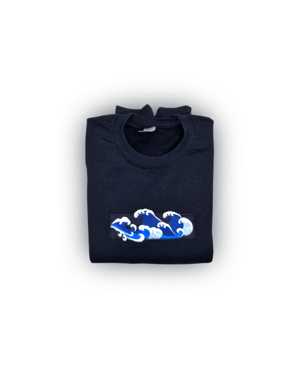 Nippon Wave Premium Embroidery Sweater