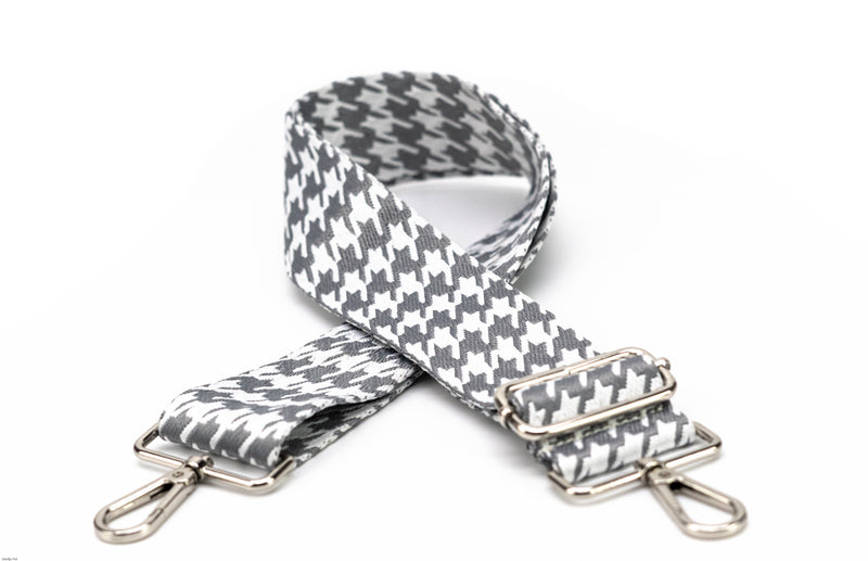 Tsurikawa Bag Strap Silver Lux