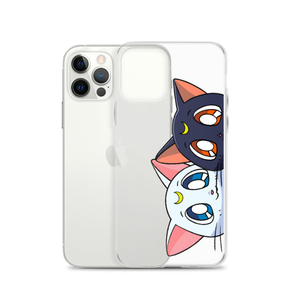 iPhone Case Peeker Luna & Artemis