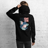Premium Yokai Kitsune Back Hoodie II