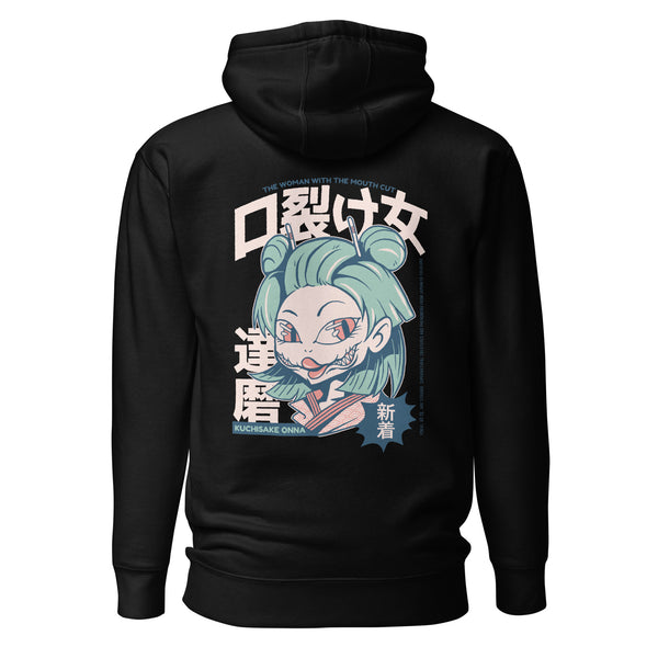 Premium Yokai Kuchisake Back Hoodie