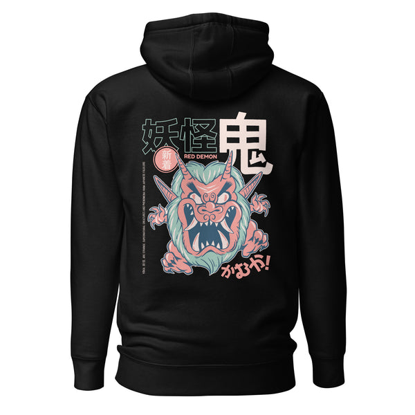 Premium Yokai Oni Back Hoodie