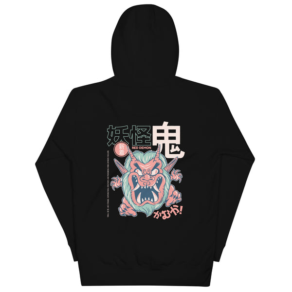 Premium Yokai Oni Back Hoodie