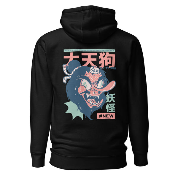 Premium Yokai Daitengu Back Hoodie