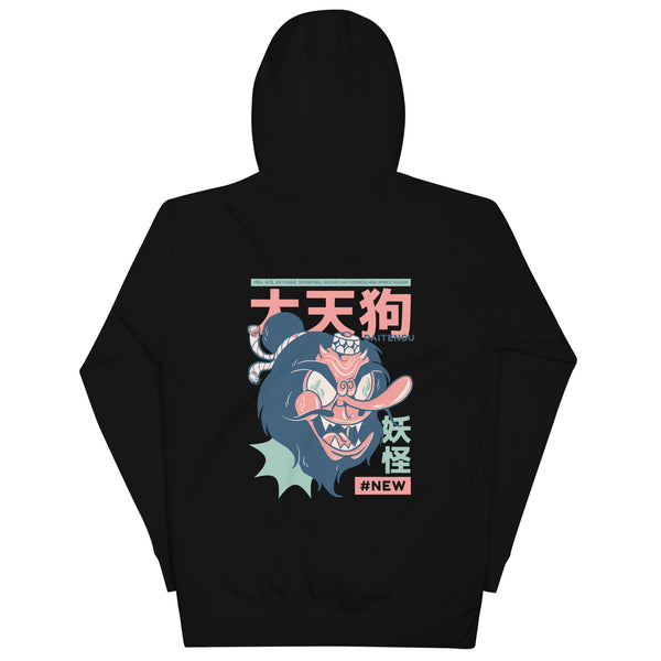 Premium Yokai Daitengu Back Hoodie